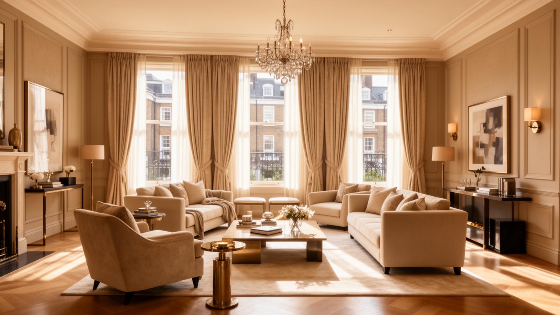 Luxury London living room