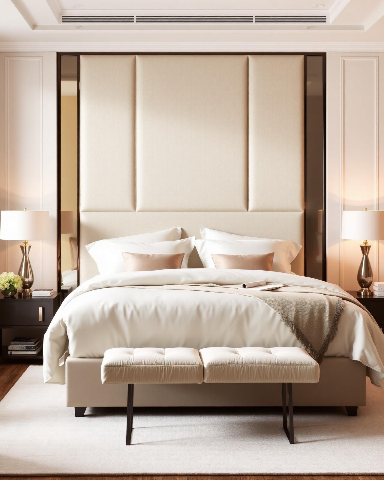Luxury bedroom renovation