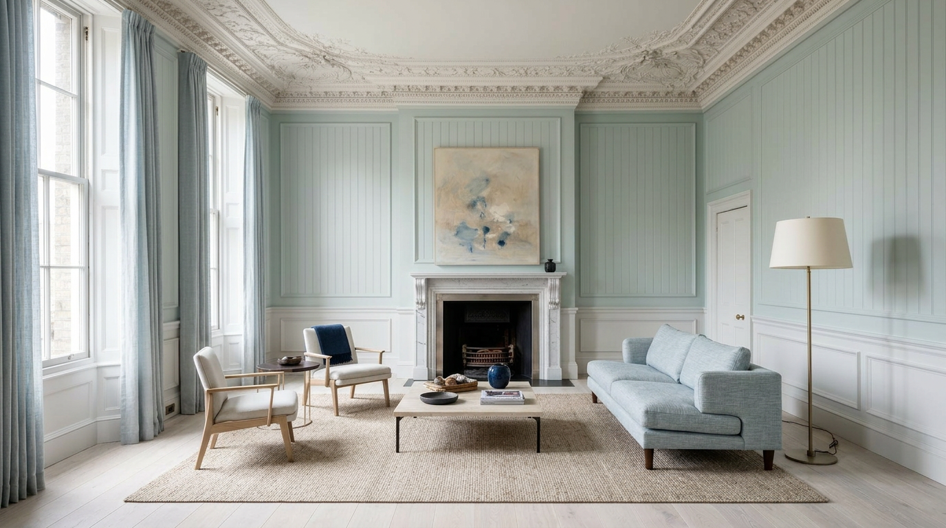 Battersea Riverside applied to the same living room