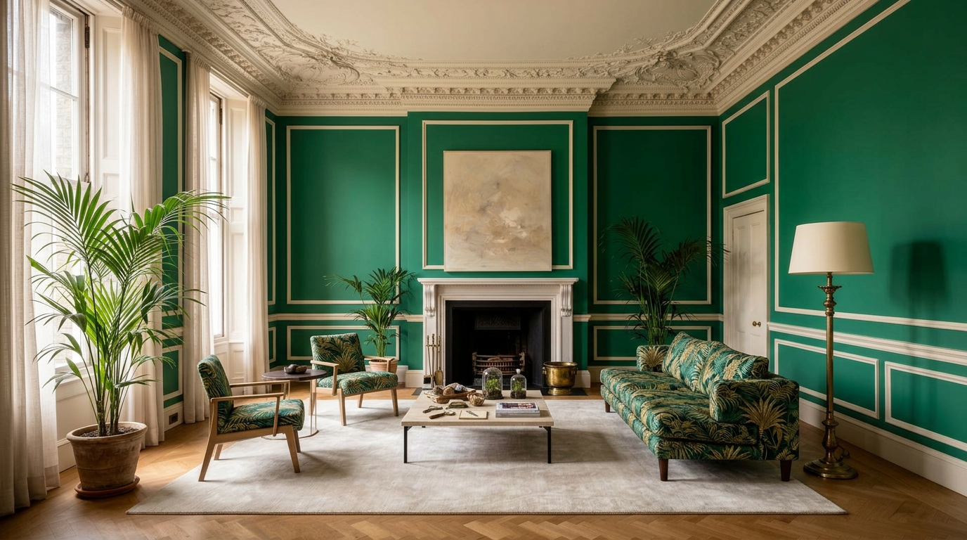 Holland Park Conservatory applied to the same living room