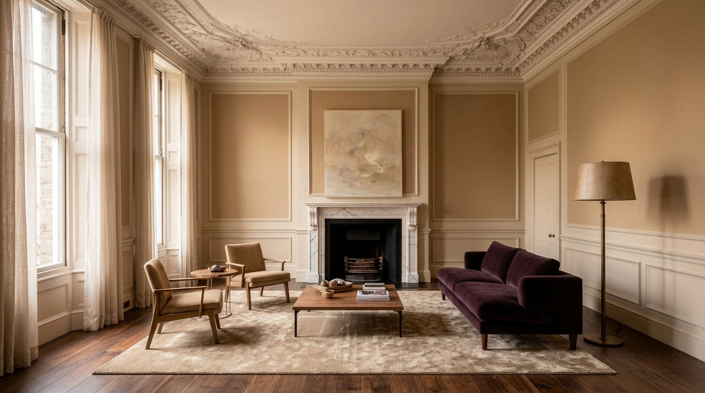 Marylebone Hotel applied to the same living room