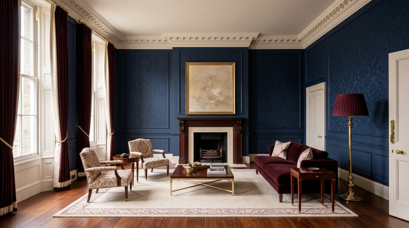Mayfair Townhouse applied to the same living room