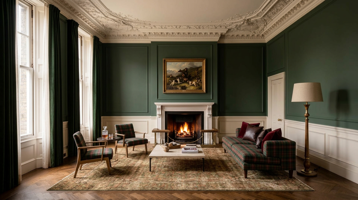Richmond Lodge applied to the same living room